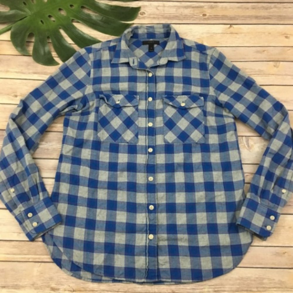 J. Crew plaid flannel, buttery s…